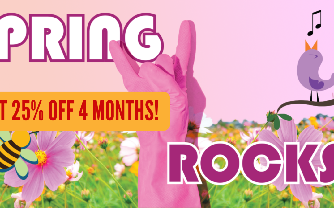 25% OFF Monthly Parking This Spring!
